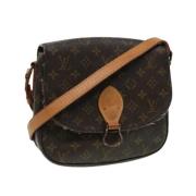 Pre-owned Canvas louis-vuitton-bags Louis Vuitton Vintage , Brown , Da...