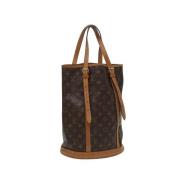 Pre-owned Canvas louis-vuitton-bags Louis Vuitton Vintage , Brown , Da...