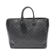 Pre-owned Canvas totes Louis Vuitton Vintage , Black , Heren