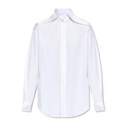 Shirt met decoratieve kraag Alexander McQueen , White , Dames