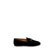 Stijlvolle leren loafers voor dames Tod's , Black , Dames