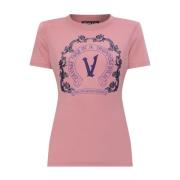 Stijlvolle Jeans Collectie Versace Jeans Couture , Pink , Dames