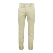 Katoenen Beige Broek Meyer , Beige , Heren