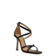 Zwarte Sandalen voor Vrouwen Michael Kors , Black , Dames