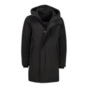 Winterjas Zwart Stijlvol Airforce , Black , Heren