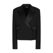 Stijlvolle jas voor mannen Dolce & Gabbana , Black , Dames