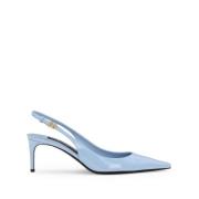 Elegant Slingback Pumps Dolce & Gabbana , Blue , Dames