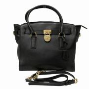 Pre-owned Leather handbags Michael Kors Pre-owned , Black , Dames