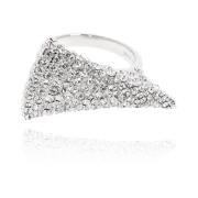 Messing ring Alexander McQueen , Gray , Dames