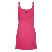 Jurk Tommy Jeans , Pink , Dames