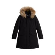 Zwarte Urban Touch Donsjas Woolrich , Black , Dames