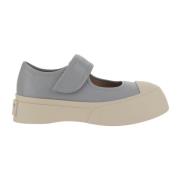 Grijze Mary Jane Sneakers Marni , Gray , Dames