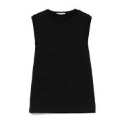 Zwarte T-shirts en Polos Alexander McQueen , Black , Dames