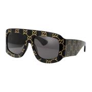 Stijlvolle zonnebril Gg0983S Gucci , Black , Heren