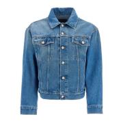 Denim jas met okselopeningen MM6 Maison Margiela , Blue , Dames