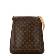 Pre-owned Canvas louis-vuitton-bags Louis Vuitton Vintage , Brown , Da...