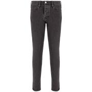 Klassieke katoenen jeans Emporio Armani , Black , Heren