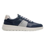 FlexSole Leren Sneaker Ambitious , Blue , Heren