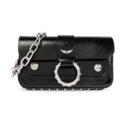 Leren portemonnee Kate Zadig & Voltaire , Black , Dames