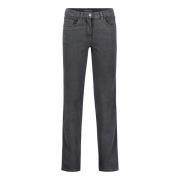 Slim-Fit Stretch Broek Betty Barclay , Gray , Dames