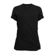 T-shirt Double SS Rick Owens , Black , Heren