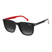 Zwart Wit/Grijs Getinte Zonnebril Carrera , Black , Unisex