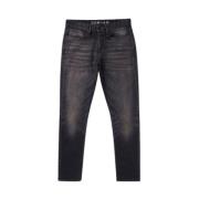 Moderne Slim Fit Jeans Denham , Black , Heren