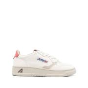 Medalist Low Leren Sneakers Autry , White , Dames