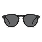 Clip-On zonnebril in zwart Hugo Boss , Black , Heren