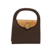 Pre-owned Canvas handbags Celine Vintage , Brown , Dames