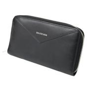 Pre-owned Leather wallets Balenciaga Vintage , Black , Dames