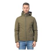 Groene gevoerde softshell jas YES ZEE , Green , Heren