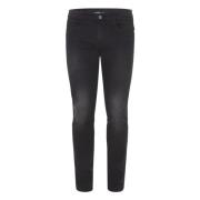 Slim-fit Denim Jeans Replay , Black , Heren