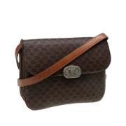 Pre-owned Leather celine-bags Celine Vintage , Brown , Dames