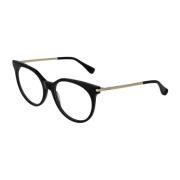 Zwarte Vlinder Acetaat Optische Monturen Max Mara , Black , Dames