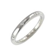 Pre-owned Platinum rings Van Cleef & Arpels Pre-owned , Gray , Dames