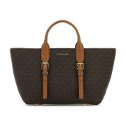 Canvas Moore Shopping Bag Michael Kors , Brown , Dames