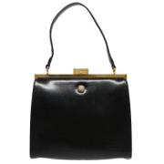 Pre-owned Leather handbags Versace Pre-owned , Black , Dames