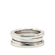 Pre-owned White Gold rings Bvlgari Vintage , White , Dames