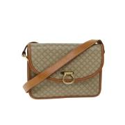 Pre-owned Canvas celine-bags Celine Vintage , Beige , Dames