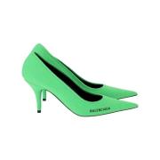 Pre-owned Denim heels Balenciaga Vintage , Green , Dames