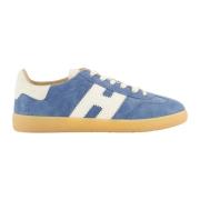 Stoere Veterschoenen voor Dames Hogan , Blue , Dames