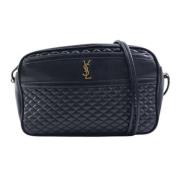 Pre-owned Leather crossbody-bags Yves Saint Laurent Vintage , Black , ...