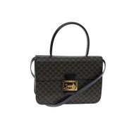 Pre-owned Leather celine-bags Celine Vintage , Black , Dames