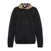 Hoodie Burberry , Black , Heren