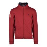 Katoenmix Sweatshirt U.s. Polo Assn. , Red , Heren