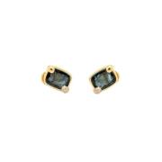 Pre-owned Rose Gold earrings Pomellato Pre-owned , Blue , Dames