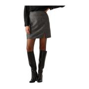 Zwarte Minirok Elfie Ydence , Black , Dames