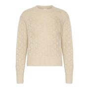 Offwhite Carissa Pullover Part Two , Beige , Dames