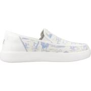 Sunapee Slip On Sneakers Hey Dude , White , Heren